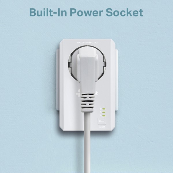 TP-LINK Powerline TL-WPA4226KIT, AV500 WiFi Starter Kit (2 pcs)