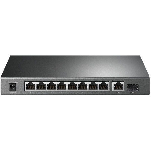 TP-LINK desktop switch TL-SG1210P, 10-Port Gigabit, 8x PoE+, Ver. 3.0 - Δικτυακά
