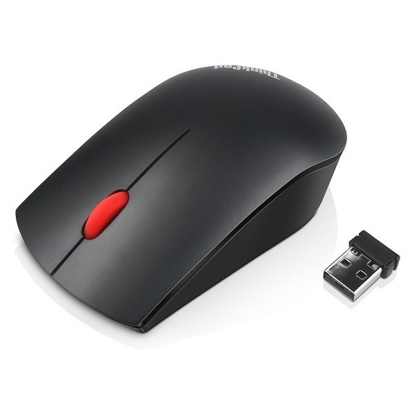 LENOVO ThinkPad Essential Wireless Mouse, Black - Lenovo