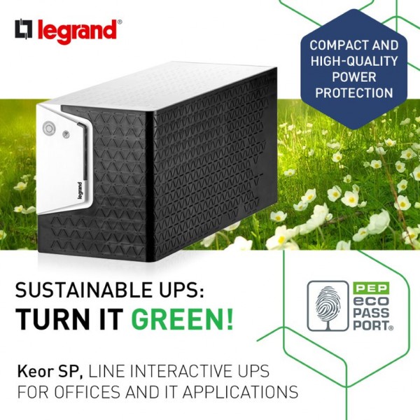 LEGRAND UPS KEOR SP Line Interactive 600Va Schuko - UPS