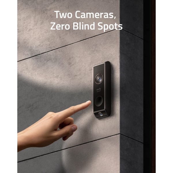 ANKER Eufy Wireless Battery Doorbell Dual Lens 2K Add On - Λύσεις επιχειρήσεων & VoIP
