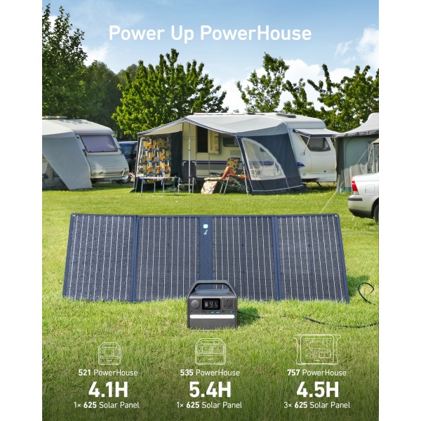 ANKER Solar Panel Charger PowerSolar 100W , Foldable - ANKER