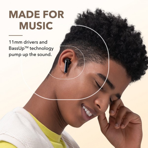 ANKER Soundcore Bluetooth Earphones TWS Life Note 3 Black - ANKER