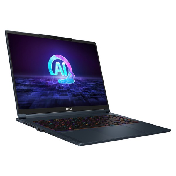 MSI Laptop Stealth 16 AI Studio A1VHG 16'' 3840x2400 mLED IPS 120Hz/U9-185H/32GB/2TB SSD NVMe/NVidia GeForce RTX 4080 12GB/Win 11 Pro/2Y/Star Blue | sup-ob | XML |