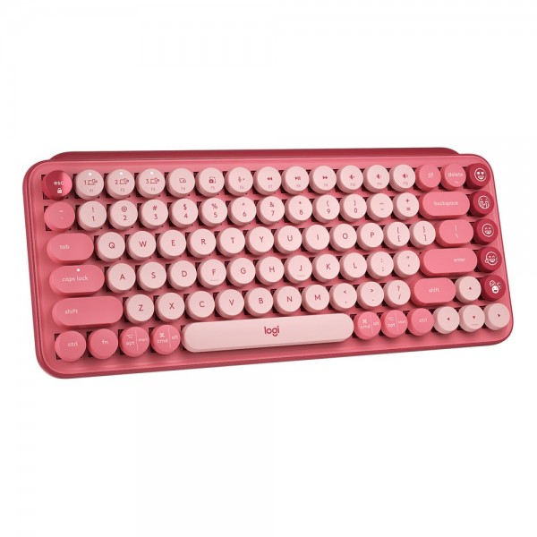 Keyboard W/S Logitech POP Emoji ROSE US - Logitech