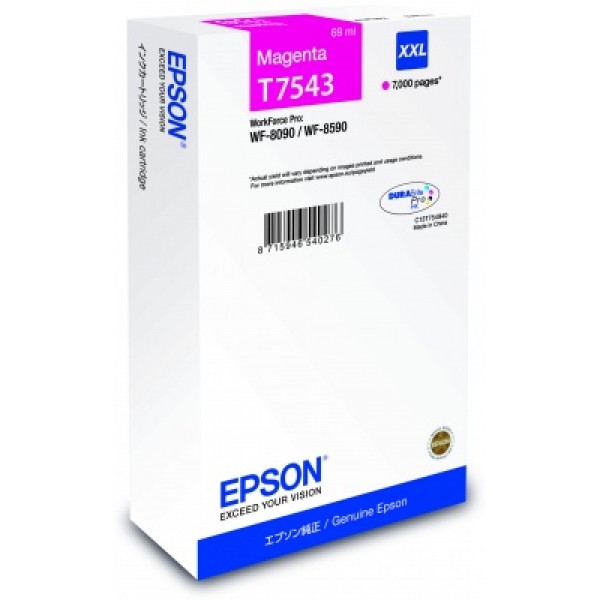 Epson Cartridge Magenta XXL C13T754340