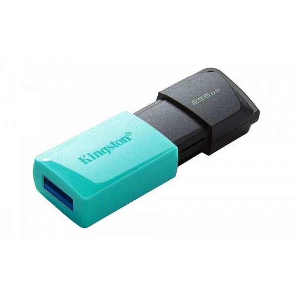 KINGSTON USB Stick DataTraveler Exodia M DTXM/256GB, USB 3.2, Cyan - USB Flash Drives