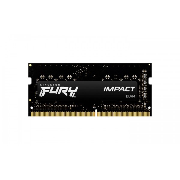 KINGSTON Memory KF426S15IBK2/16,FURY Impact DDR4 SODIMM, 2666MHz, 16GB, Kit of 2 - KINGSTON