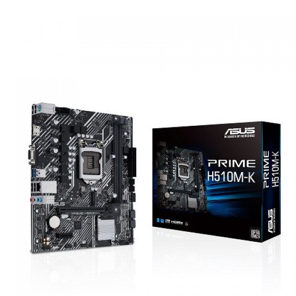 ASUS MOTHERBOARD PRIME H510M-K, 1200, DDR4, MATX - Asus