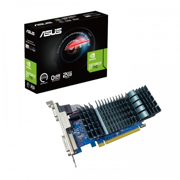 ASUS VGA GT710-SL-2GD3-BRK-EVO, 2GB DDR3 - PC & Αναβάθμιση
