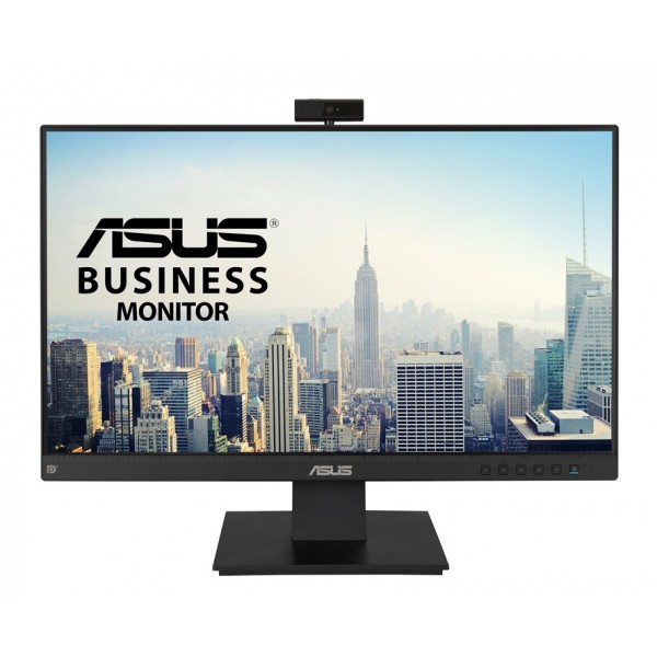 ASUS Monitor BE24EQK 23.8'' FHD 5ms IPS VGA, HDMI, DisplayPort ,Web Camera, Mic Array, Flicker free, 3YearsW - sup-ob