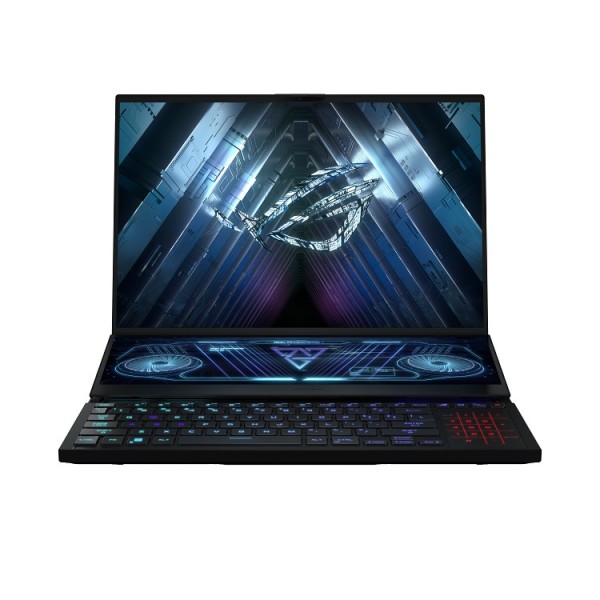 ASUS Laptop ROG Zephyrus Duo 16 GX650PI-NM011X 16'' QHD+ Mini LED 240Hz R9-7945HX/32GB/2TB SSD NVMe PCIe 4.0/NVidia GeForce RTX 4070 8GB/Win 11 Pro/2Y/Black - Asus