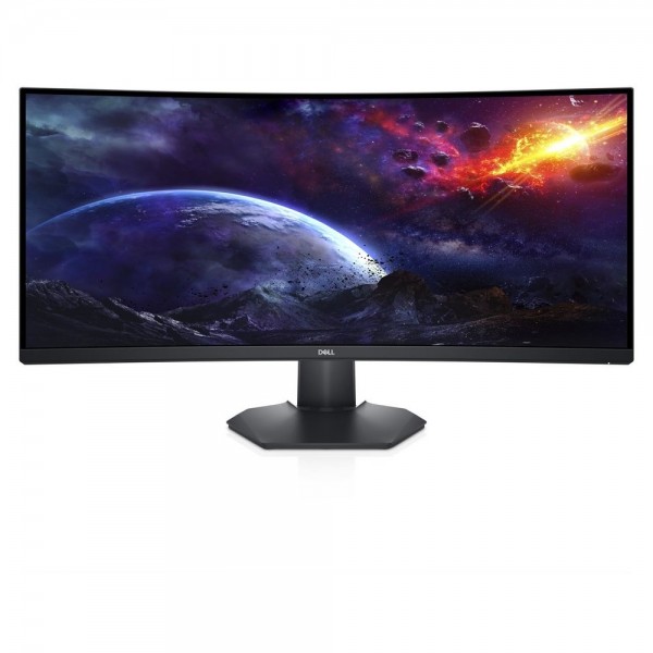 DELL Monitor S3422DWG 34'' Curved WQHD VA GAMING 144Hz, HDMI, DisplayPort, Height Adjustment, 3YearsW - Dell