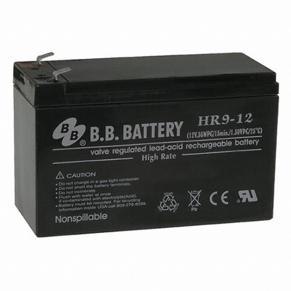 OEM Replacement Battery For Cyberpower 9A/12V - XML