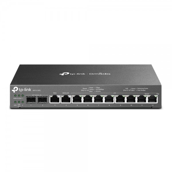 TL Omada VPN Router PoE+ Ctlr G ER7212PC - tp-link