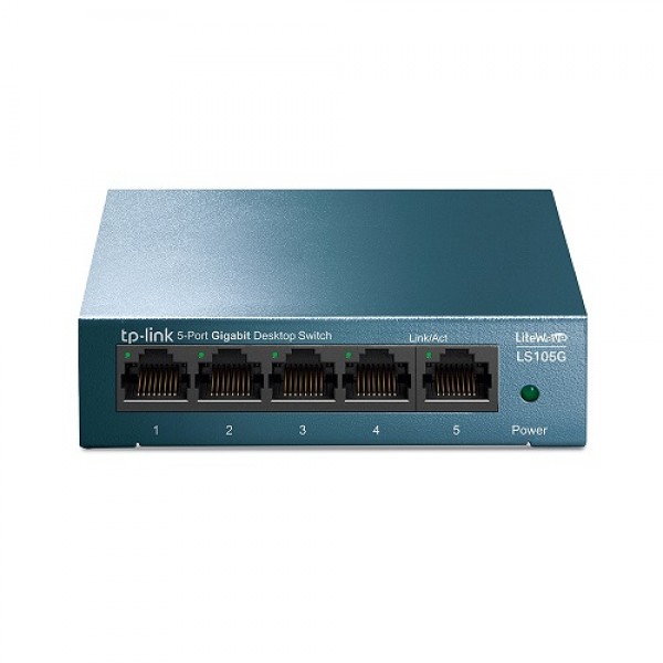 TP-LINK Desktop Switch LS105G, 5-port 10/100/1000Mbps, Ver. 1.0 - Δικτυακά