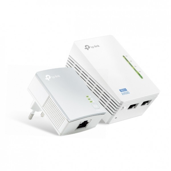 TP-LINK Powerline TL-WPA4220KIT, AV600 WiFi Starter Kit (2 pcs) - Powerlines / Extenders