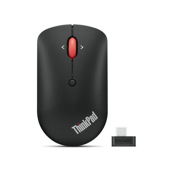 LENOVO ThinkPad USB-C Wireless Compact Mouse, Black - Lenovo