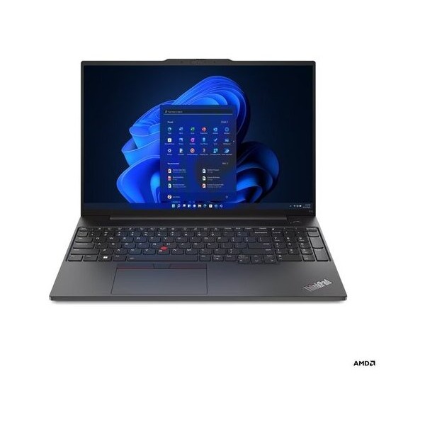 LENOVO Laptop ThinkPad E16 G1 16'' WUXGA  IPS/R5-7530U/16GB/512GB SSD/AMD Radeon Graphics/Win 11 Pro/3Y NBD/Graphite Black - sup-ob