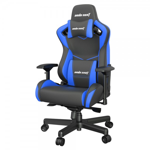 ANDA SEAT Gaming Chair AD12XL KAISER-II Black-Blue - Συνοδευτικά PC