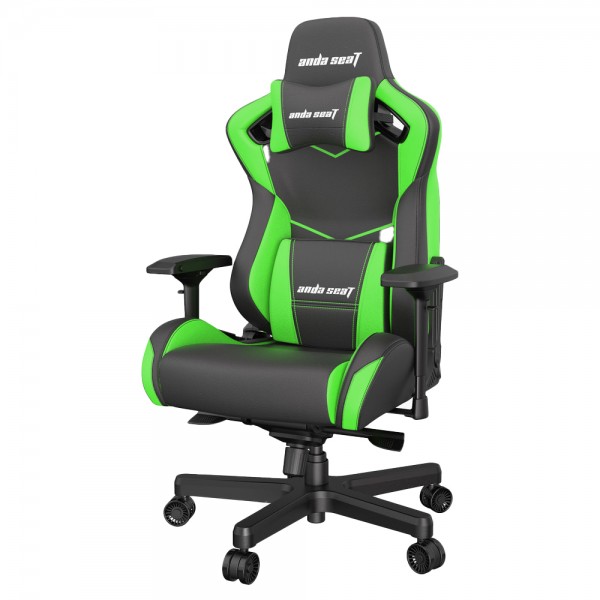 ANDA SEAT Gaming Chair AD12XL KAISER-II Black-Green - Anda Seat