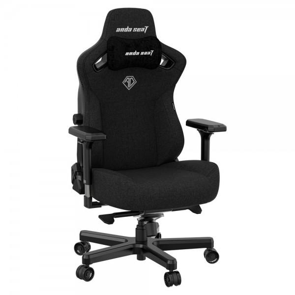 ANDA SEAT Gaming Chair KAISER-3 Large Black Fabric - Σύγκριση Προϊόντων
