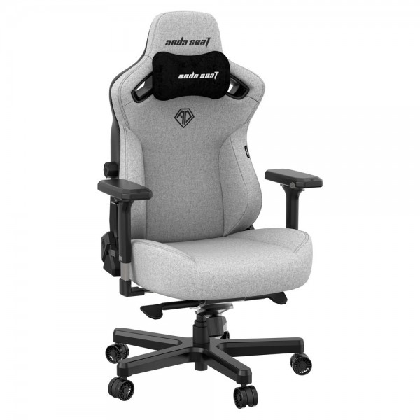 ANDA SEAT Gaming Chair KAISER-3 XL Grey Fabric - Anda Seat