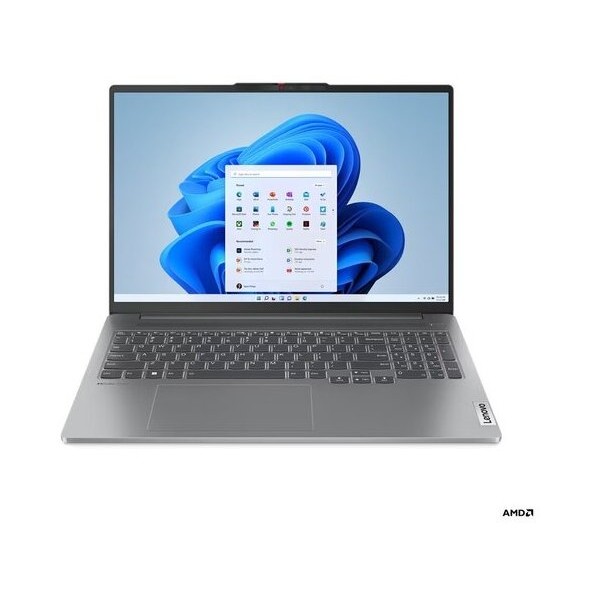 LENOVO Laptop IdeaPad 5 Pro 16APH8 16'' 2.5K IPS/R7-7840HS/16GB/512GB SSD/NVIDIA GeForce RTX 4050 6GB/Win 11 Home/2Y CAR/Arctic Grey - XML