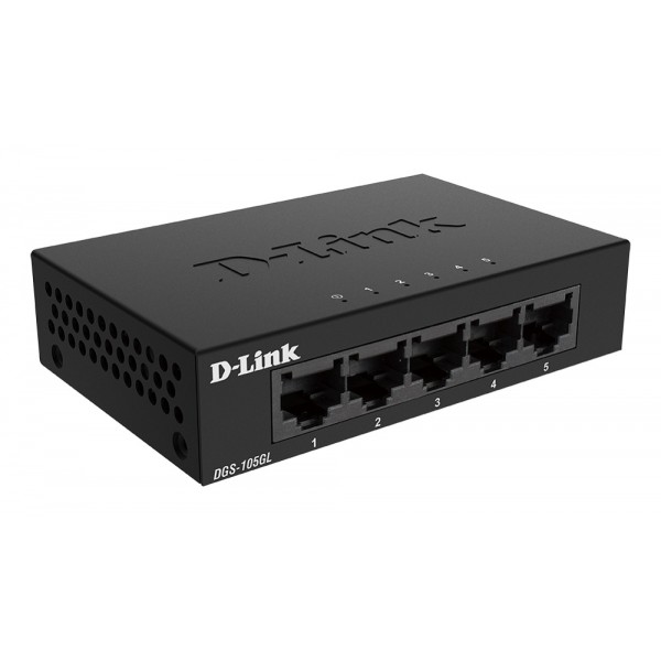 NW Dlink 5port gigabit switch DGS-105GL - Δικτυακά
