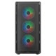 CC-COUGAR Case AIRFACE PURE RGB Tempered Glass Middle ATX Black (4x120mm RGB fans preinstalled) | Κουτιά Υπολογιστών | PC & Αναβάθμιση |