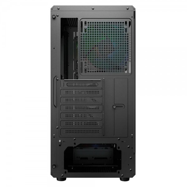 CC-COUGAR Case AIRFACE PURE RGB Tempered Glass Middle ATX Black (4x120mm RGB fans preinstalled) | Κουτιά Υπολογιστών | PC & Αναβάθμιση |