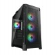 CC-COUGAR Case DUOFACE PRO RGB Tempered Glass Middle ATX Black (4x120mm ARGB fans preinstalled) | Κουτιά Υπολογιστών | PC & Αναβάθμιση |