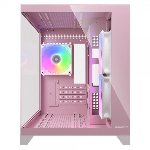 CC-COUGAR Case FV150 Mini RGB, Micro ATX Pink | Κουτιά Υπολογιστών | PC & Αναβάθμιση |