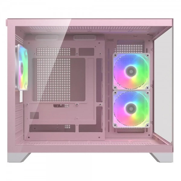 CC-COUGAR Case FV150 Mini RGB, Micro ATX Pink | Κουτιά Υπολογιστών | PC & Αναβάθμιση |