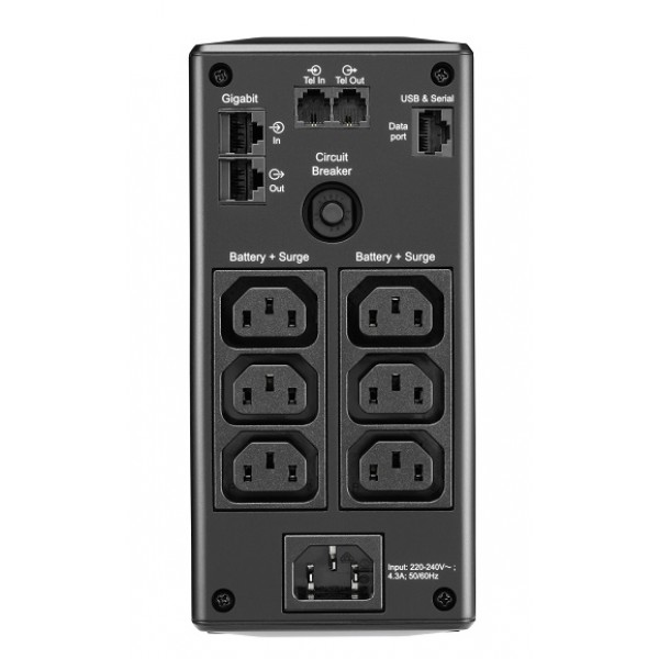 APC Back UPS BR650MI 650VA - Προστασία Ρεύματος (UPS/ Πολύμπριζα)