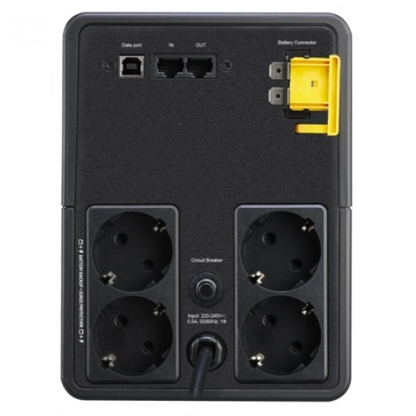 APC Back UPS BX1200M-GR Line Interactive 1200VA - Προστασία Ρεύματος (UPS/ Πολύμπριζα)