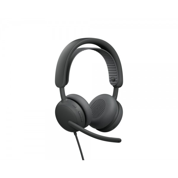 LOGITECH Wired Headset Zone 2 Graphite - Teams | Ακουστικά - Μικρόφωνα PC | Συνοδευτικά PC |