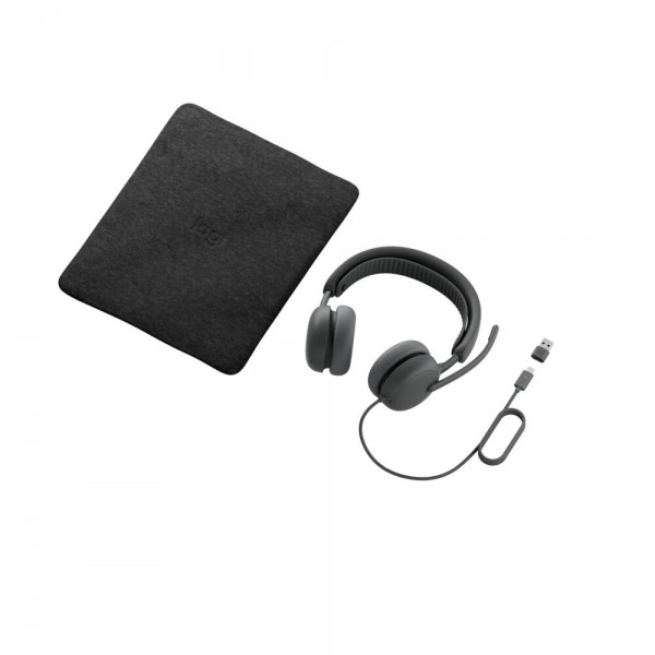 LOGITECH Wired Headset Zone 2 Graphite - Teams | Ακουστικά - Μικρόφωνα PC | Συνοδευτικά PC |