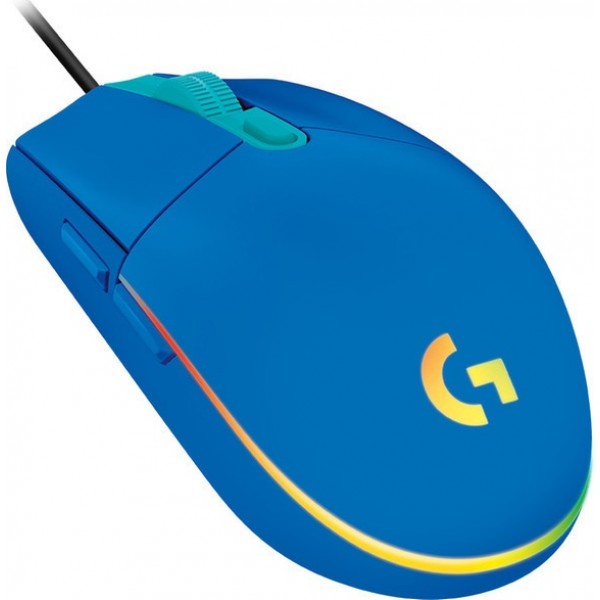 GAM.MOUSE LOGITECH G102 L.SYNC BLUE EER