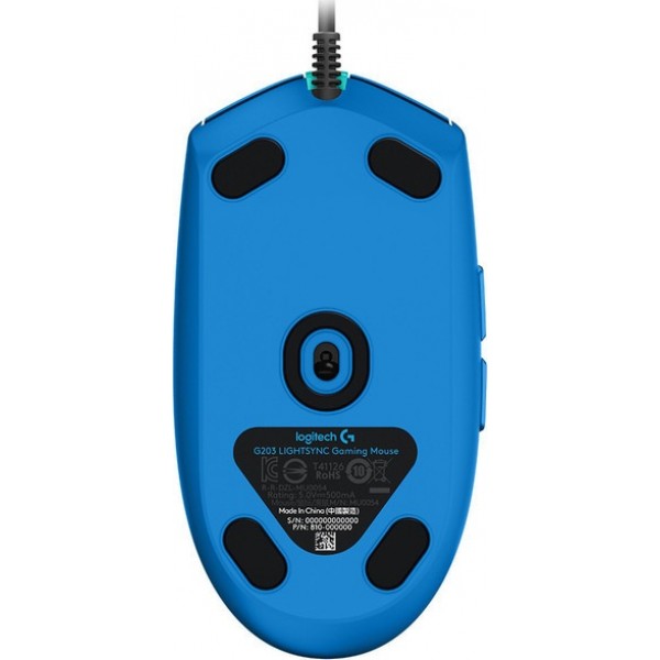 GAM.MOUSE LOGITECH G102 L.SYNC BLUE EER