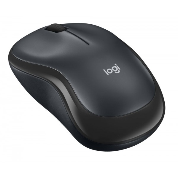MOUSE LOGITECH M220 WRLS SILENT CHARCOAL