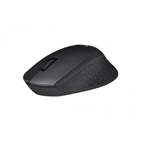 MOUSE LOGITECH M330 WRLS SILENT PLUS BLK