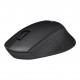 MOUSE LOGITECH M330 WRLS SILENT PLUS BLK