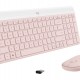 WIRELESS COMBO LOGITECH MK470 SLIM ROSE
