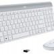 WIRELESS COMBO MK470 SLIM 2,4GHZ OFFWHIT