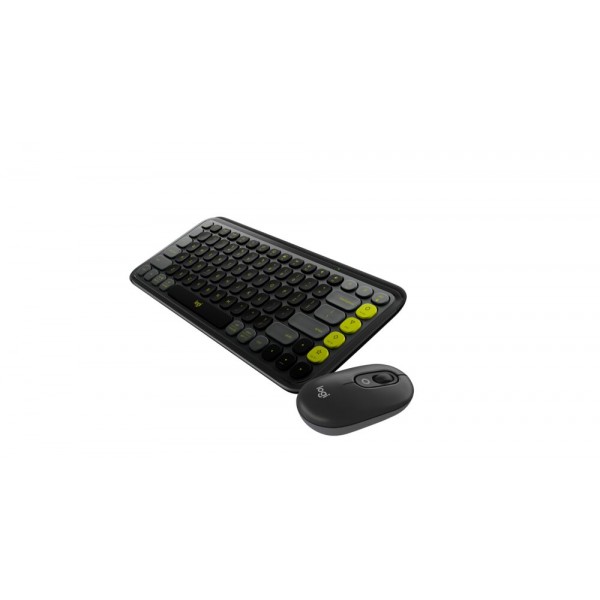 LOGITECH Keyboard/Mouse POP Icon Combo Graphite - Πληκτρολόγια