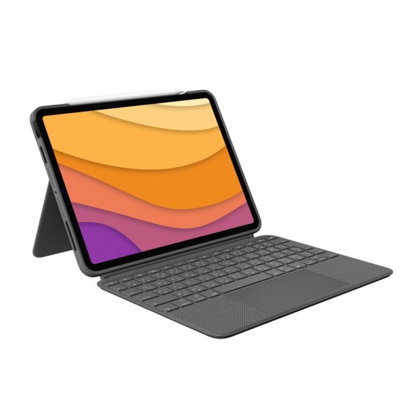 LOGITECH Case / Keyboard Combo Touch για  iPad Air 13 ιντσών (M2 και M3), Oxford Grey | Ποντίκια | Συνοδευτικά PC |
