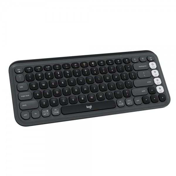 LOGITECH Keyboard Bluetooth POP ICON Keys Graphite - Πληκτρολόγια