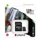 KINGSTON Memory Card MicroSD Canvas Select Plus SDCS2/128GB, Class 10, SD Adapter