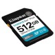 KINGSTON Memory Card SD Canvas Go Plus SDG4/512GB Class 10 | Κάρτες Μνήμης | Συνοδευτικά PC |